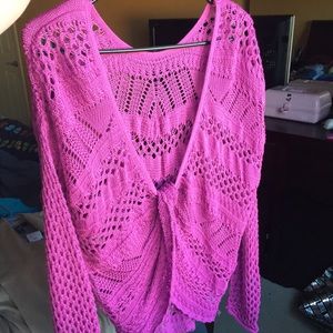 5/25!! A.n.a Knot Open Sweater